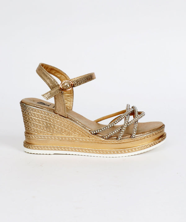 Alba Sandal - Gold