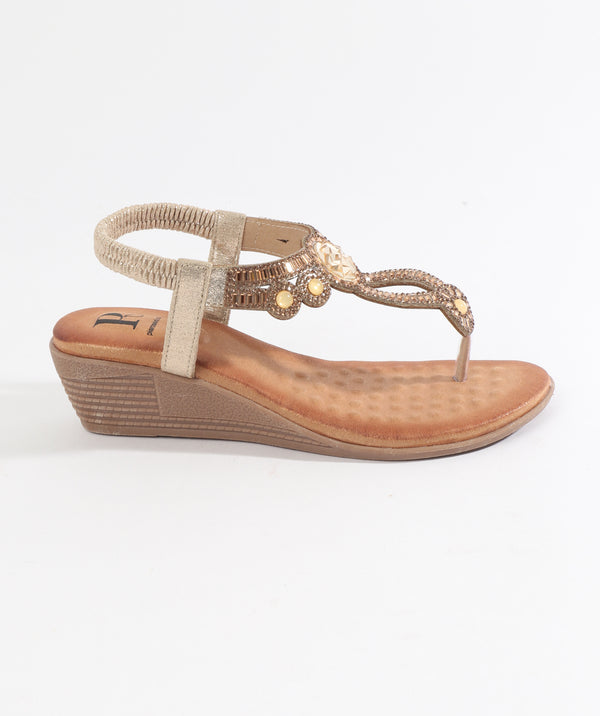 Cosmo Sandal - Gold