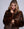 Delevigne Coat -  Brown