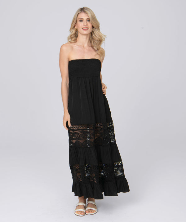 Havana Maxi Dress  - Black