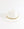 White Paper Straw Fedora Hat with Gold Chain Embellishment