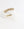 White Paper Straw Visor with Gold Metal Chain Embellishment