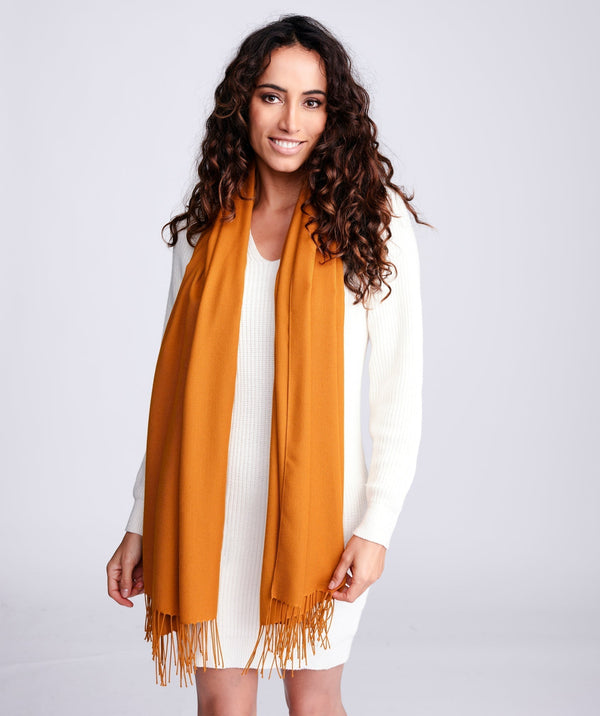 Pashmina Shawl - Amber