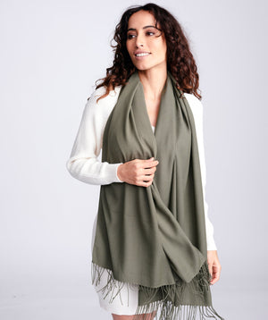 Pashmina Shawl - Taupe