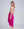 Fuchsia Semi-Sheer Plain Sarong with Fuller Length.