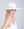 White Two Tone Wide Brim Straw Sun Hat