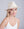 Blush Paper Straw Fedora Hat with Shell Bead Embellishment