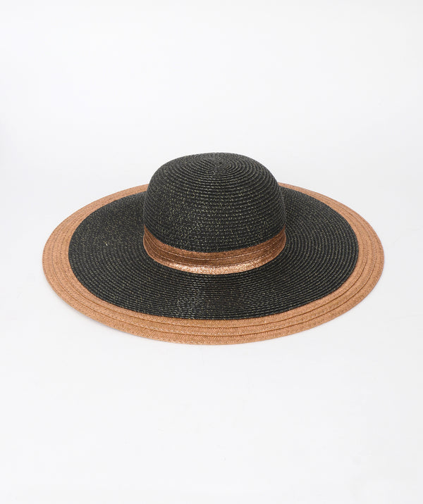 Victoria Hat - Black/Gold